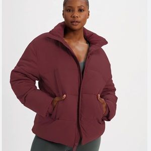 Girlfriend collective relaxed fit puffer